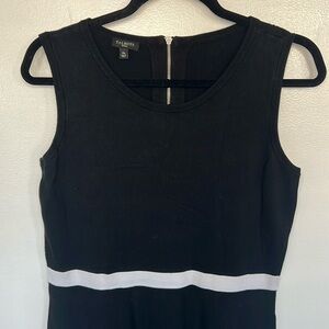 Talbots Striped Sleeveless Dress, Size M